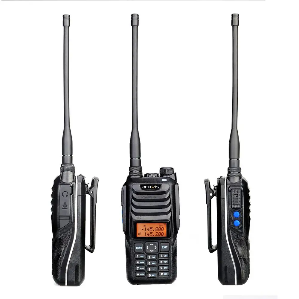 Retevis RT56 Explosion-proof Walkie Talkie Handheld Two-Way Radio Transceiver IP65 Waterproof 3.5W VHF UHF  136-174 & 400-480MHz enlarge