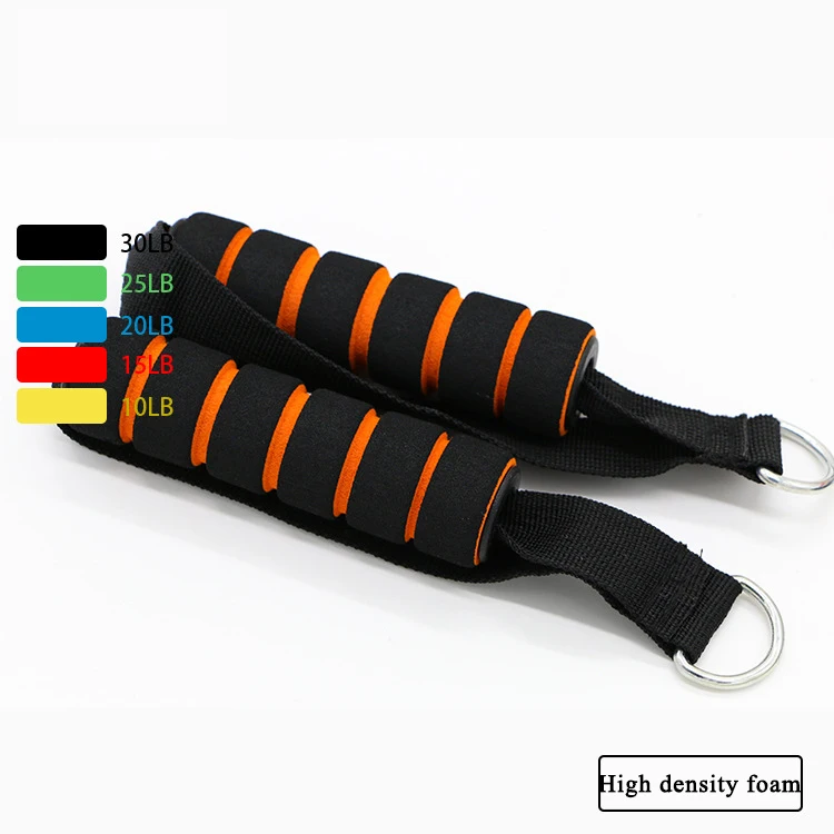 11pcs/set Resistance Bands Pull Rope Fitness Exercises Latex Tubes Pedal Excerciser Body Training Workout Yoga | Спорт и развлечения