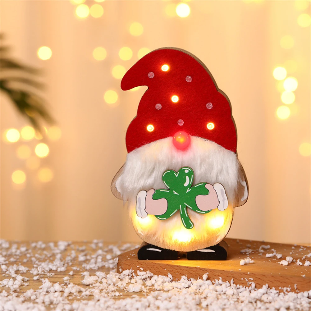 

Рождественский светящийся телефон милая мультяшная карликовая конструкция реквизит Ручная работа карликовые украшения для дома товары