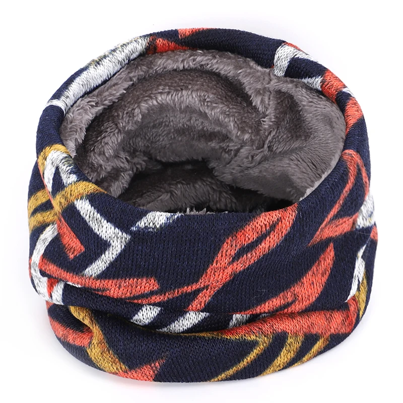 2019 зимний нагрудник в стиле ретро для мужчин и женщин плюс бархатный шарф