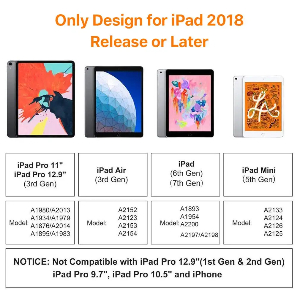 Сменный стилус с ладонью Активный цифровой для Apple iPad pro 2018 11/12 9/2019 новинка 10 2