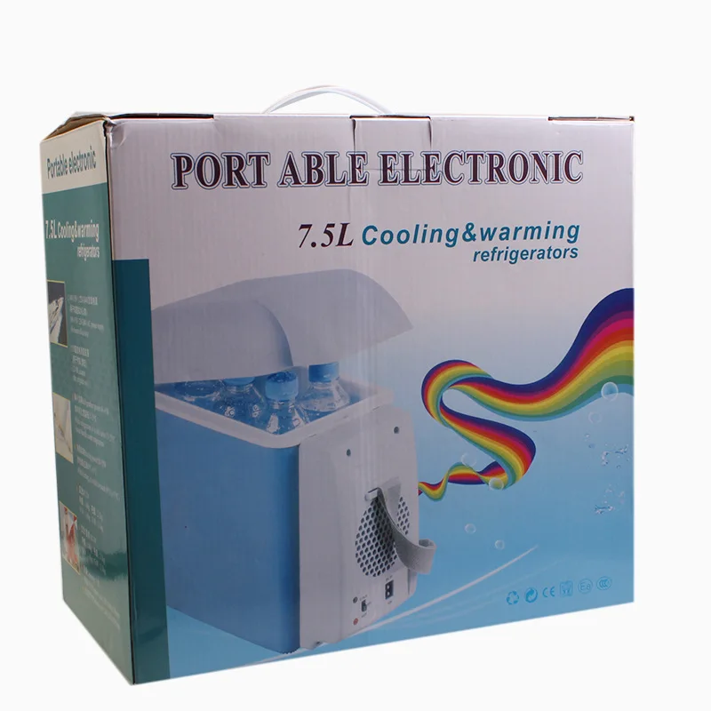 Автомобильные принадлежности 7 5 литров автомобильный холодный теплый ящик