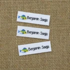 120 шт., этикетки для глажки на заказ, Мультяшные этикетки, персонализированные именные этикетки для детей, этикетки для глажки утюгом (YT024)