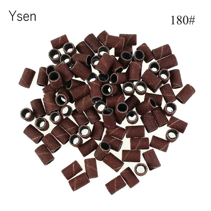 100 шт. шлифовальные ленты для ногтей электрическая дрель биты аксессуары