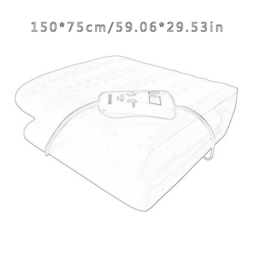 

Ekochem Electric Blanket Waterproof Single Electric Heating Blanket Single-Control Mat Dormitory Bedroom Heating Mat