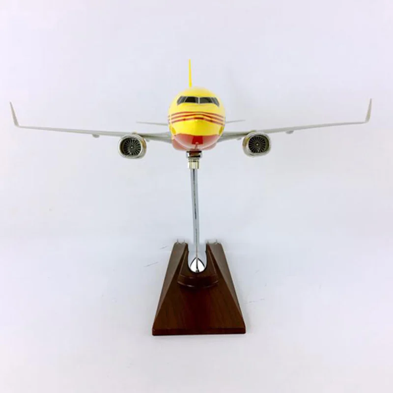 30 см 1:230 весы B737 800 модель DHL экспресс доставку авиа с сплав на основе самолет