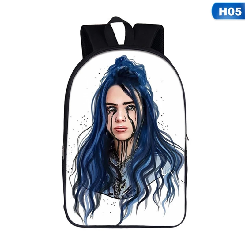 Billie Eilish рюкзаки женские/мужские Школьные сумки дорожные сумки для ноутбука подростковый рюкзак для ноутбука