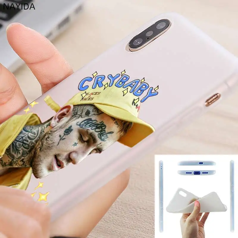 Мягкий силиконовый чехол для iPhone 13 12 11 Pro X XR XS Max Mini 8 7 6s 6 Plus SE 2020 Lil Peep Bo | Мобильные