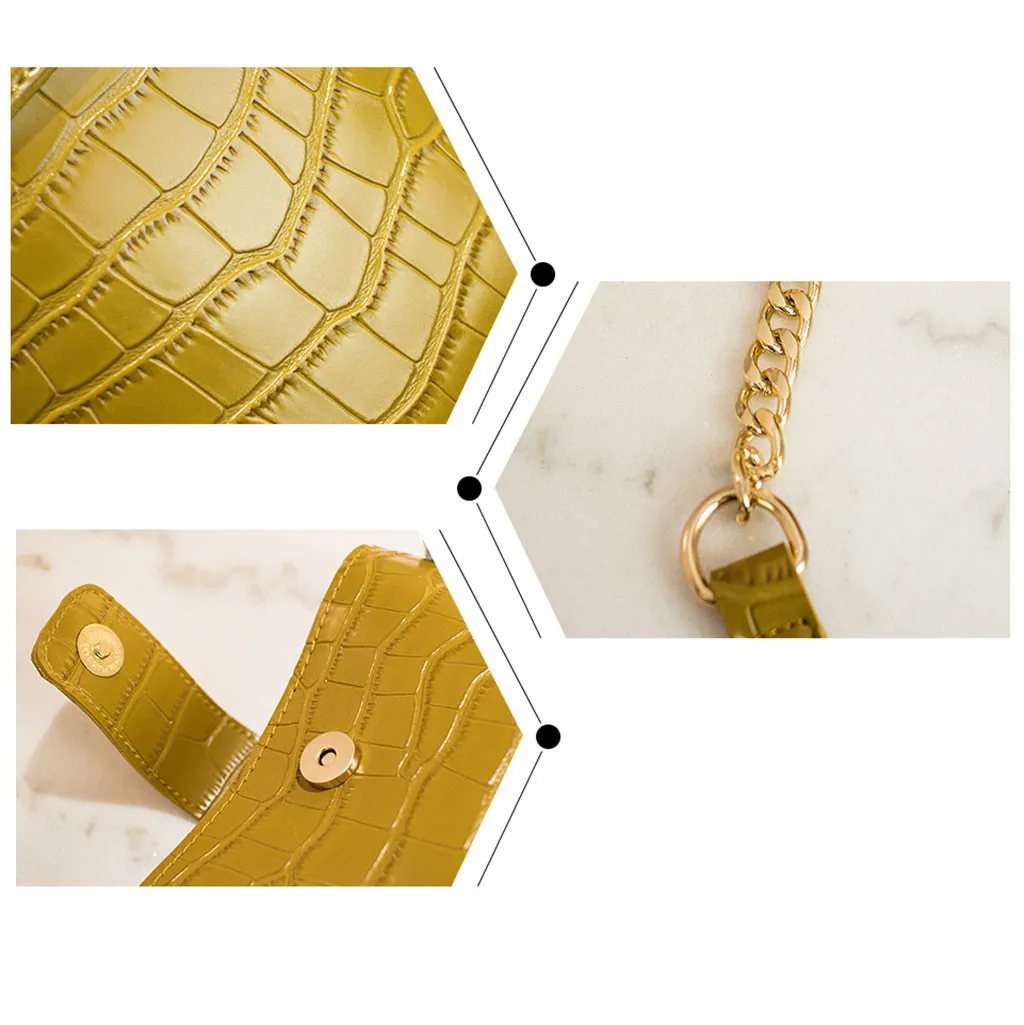 

OCARDIAN Large Tote Purse Crossbody Wild Casual Messenger Bags Buckle Women Elegant Square Bag Handbag Shoulder Bags