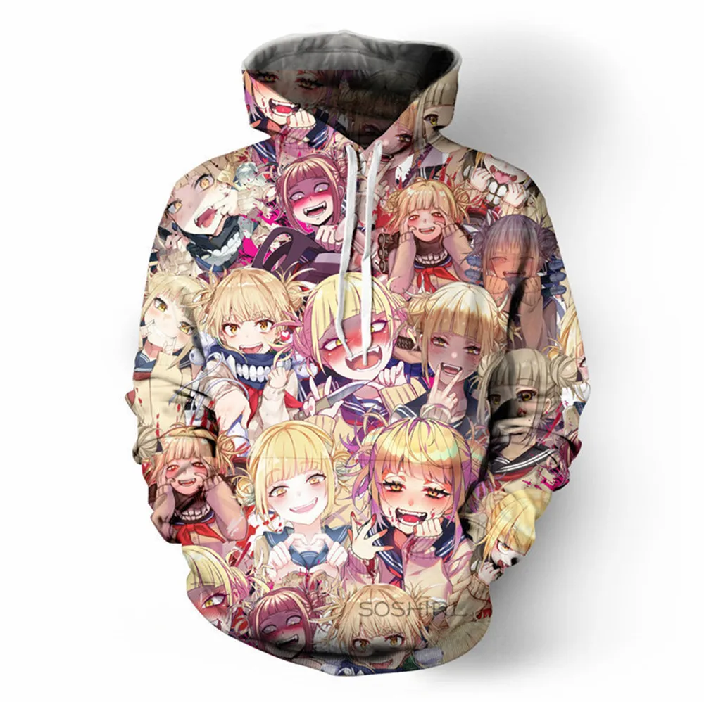 Костюм для косплея My Hero Academia костюм Boku no химико Тога JK куртка на молнии спортивные