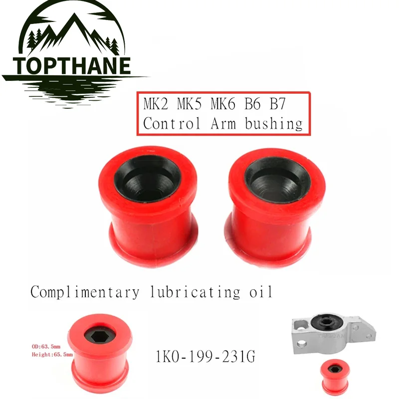

PROTHANE-Fore Control Arm Polyurethane Bushing Kit Is Suitable for Volkswagen Gti Jetta Passta Tiguan, Audi A/S3 Tt, Skoda