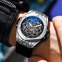 2021 relogio masculino chenxi watches men fashion creative dial luminous hands automatic mechanical wristwatches men waterproof