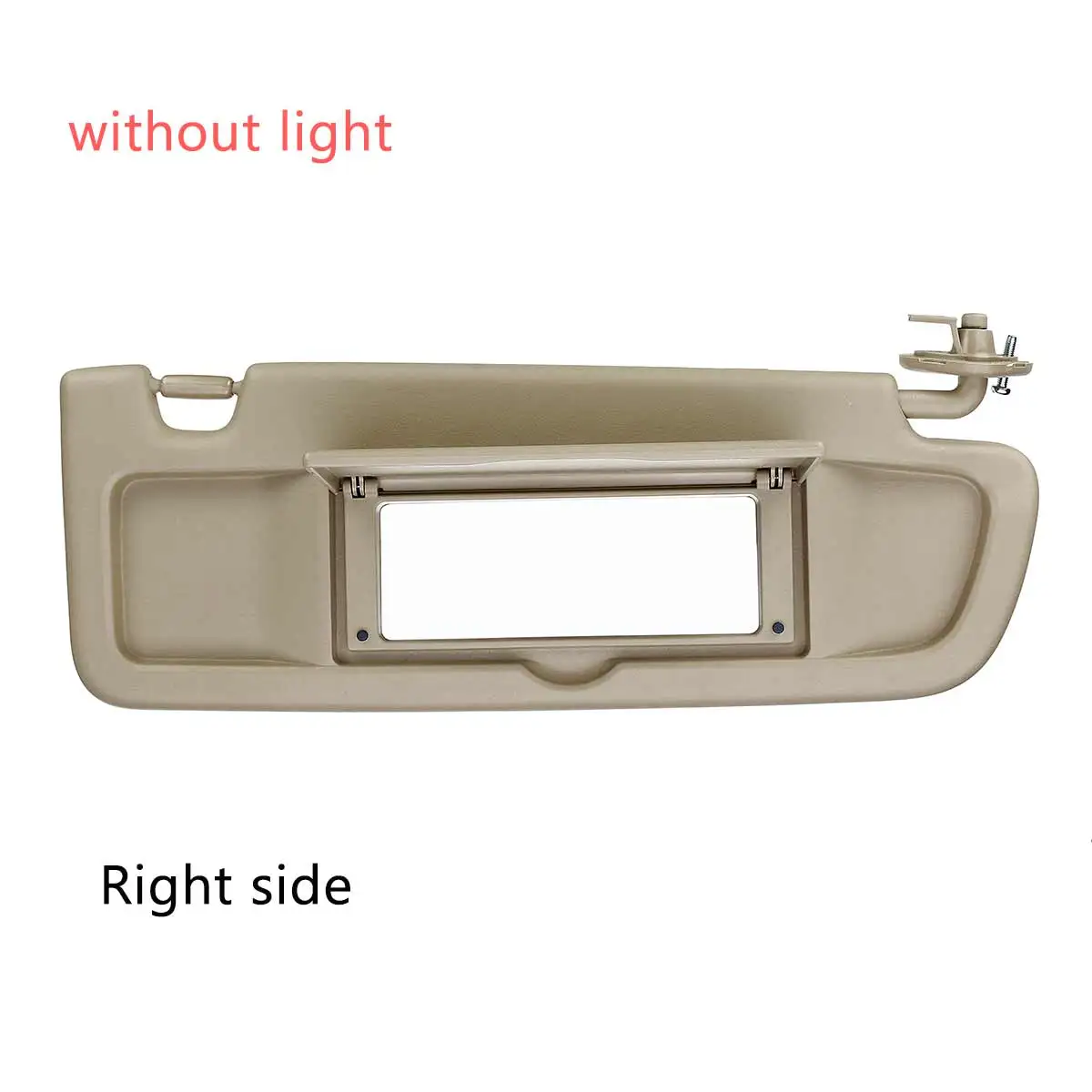 Beige Right No Lamp 1 Pcs Car LHD Sunvisor Sunshade Sun Shield Antidazzle Visor 83280SNAA01ZA For Honda for Civic for Coupe Sedan 2006 2007-2011 - Цвет: Beige Right No Lamp