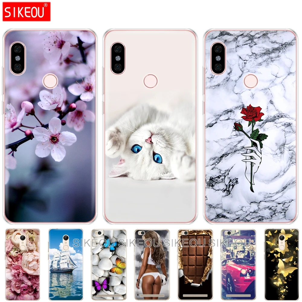 Силиконовый чехол для Xiaomi redmi 5 plus 4x note 4 4X 5A prime pro глобальная задняя крышка
