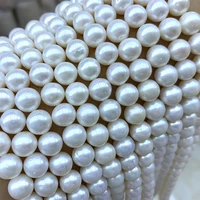 wholesale near round white natural freshwater pearl a aa aaa beads for jewelry making diy bracelet necklace 4 5 6 7 8 9 10mm