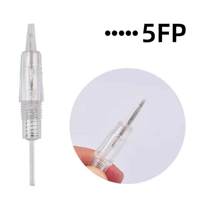 5FP 50 штук Wegwerp Schroef Татуировка Naalden картридж для премиум класса permant Перманентная татуировка машина пистолет - Габаритные размеры: 5FP