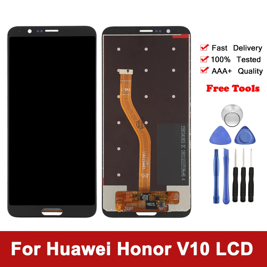 5 99 &quotдля HUAWEI Honor вид 10 BKL L09 ЖК дисплей сенсорный экран дигитайзер сборка экрана