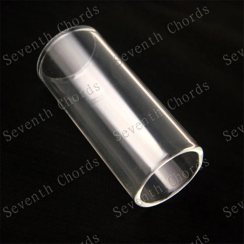 Фото 1Pcs Glass Guitar Slide Crystal Guitar Stick Slide Long Length 61mm 22.5mm Inradius Musical Instrument Accessories Parts №1