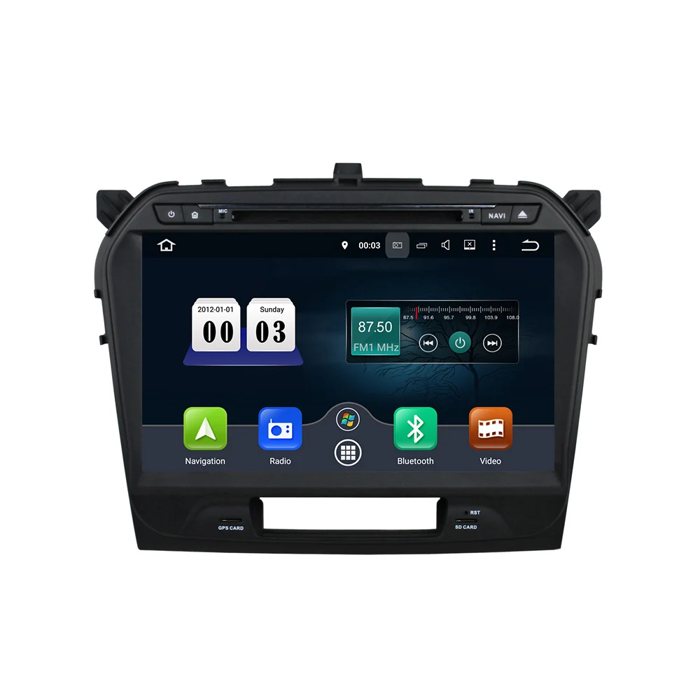 

10.1" 6 Core Android 9.0 Car DVD Player For SUZUKI Vitara 2015-2017 Car Radio 4+64GB Multimedia PX6 Audio Car Stereo DSP GPS