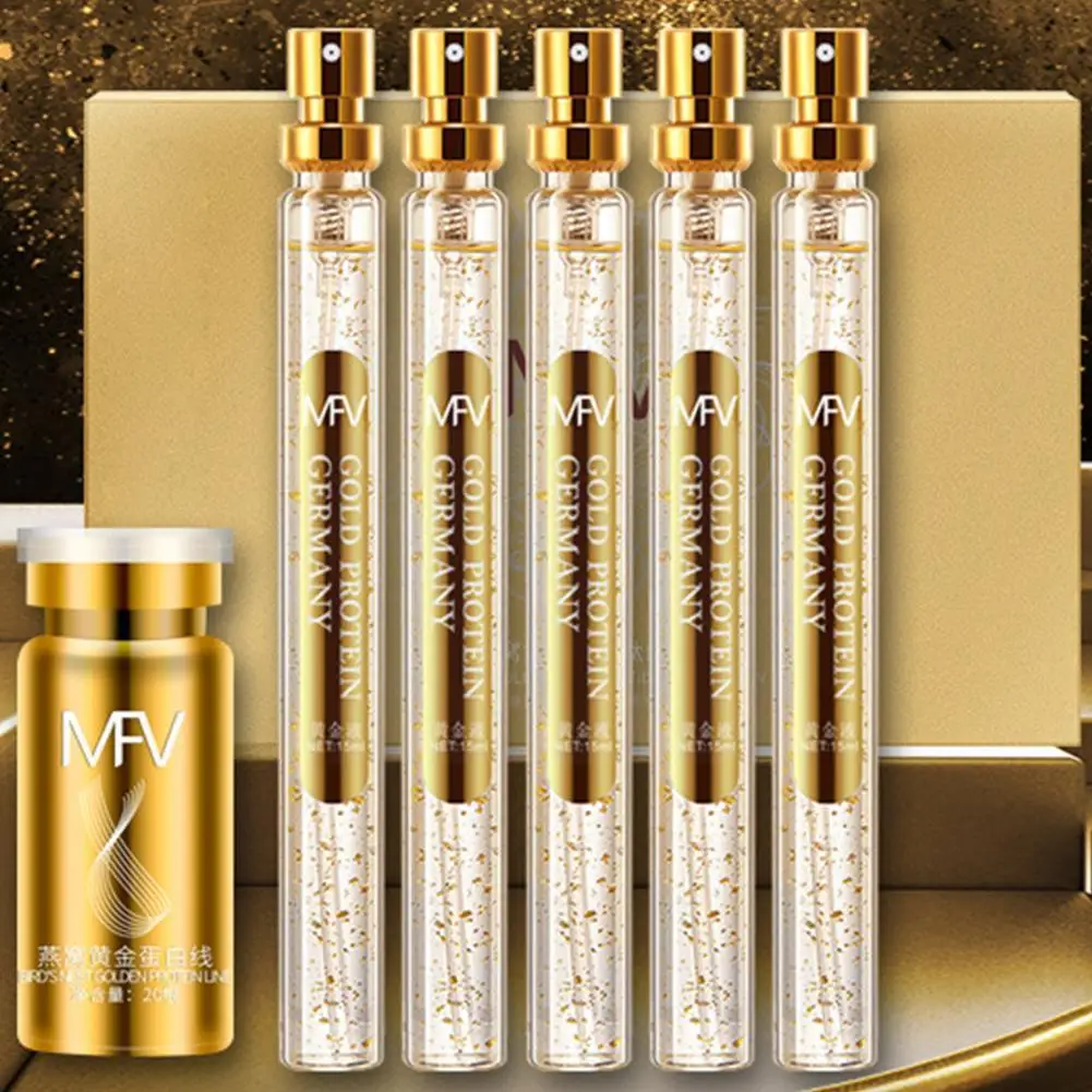 

Коллагеновая Сыворотка для лица с шелковой нитью, 24K золота