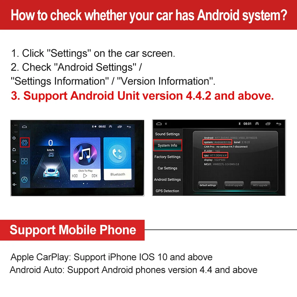 Carlinkit 2 0 Беспроводной Apple CarPlay Dongle Android авто для автомобильный Головной блок Plug and