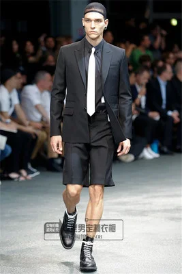 Fashion Men's New loose suit spring and autumn fashion show South Korean version of the groom's best man jacket banquet dress