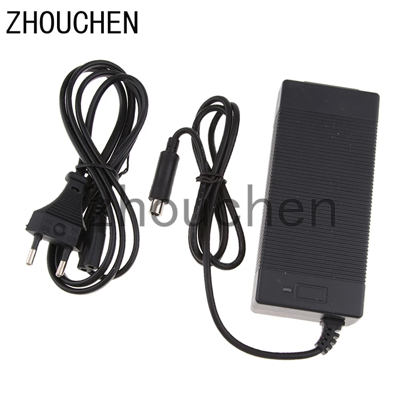 Комплект адаптеров для аккумулятора 42 в 2 А с вилкой ЕС и США подходит