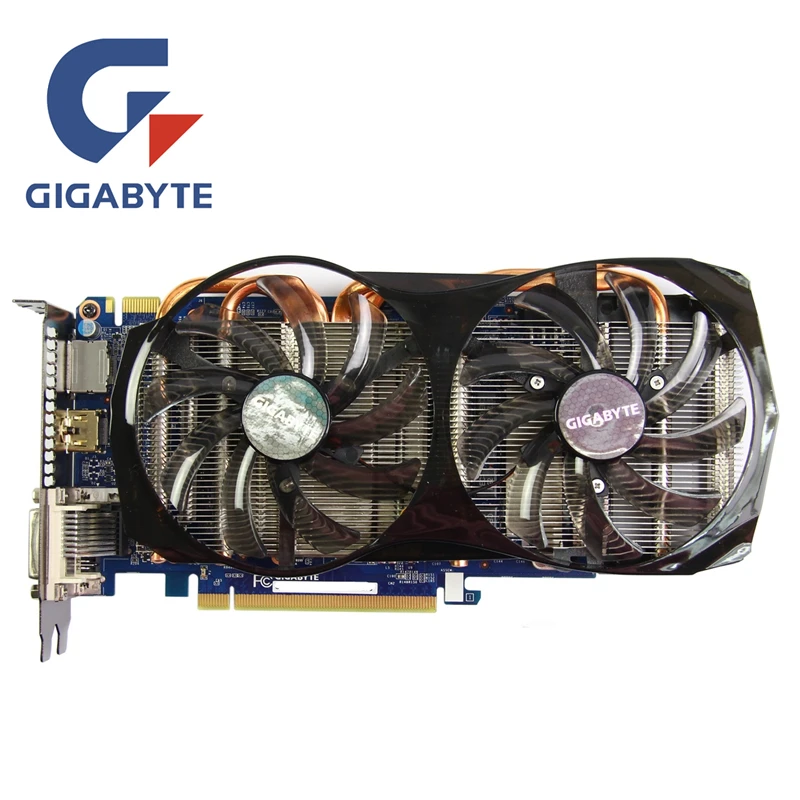 GIGABYTE GT 630 1GB видеокарта GV-N630-1GI D3 128 бит GDDR3 видеокарты для nVIDIA Geforce GT630 1G HDMI Dvi VGA карты б/у