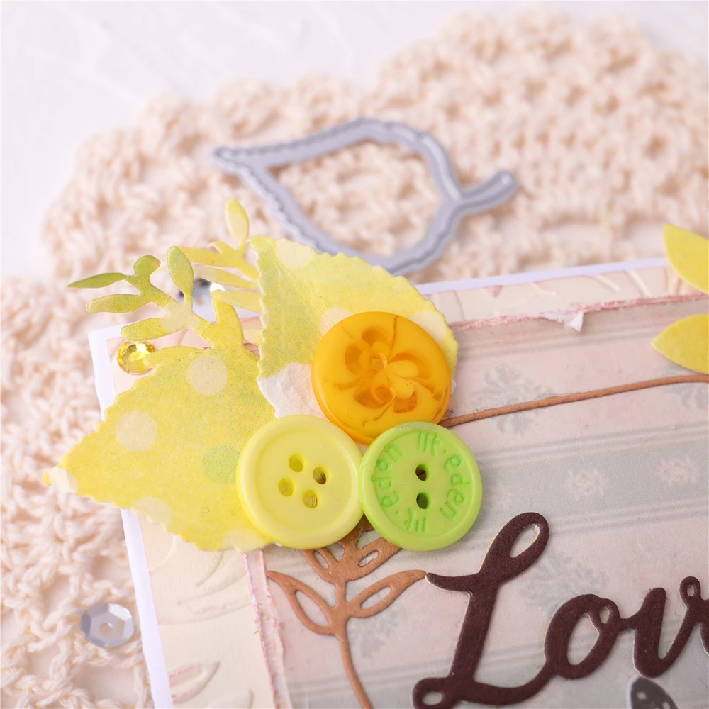 YaMinSanNiO Love Letter Dies Flower овальная рамка металлические резные штампы Новинка 2020 для DIY