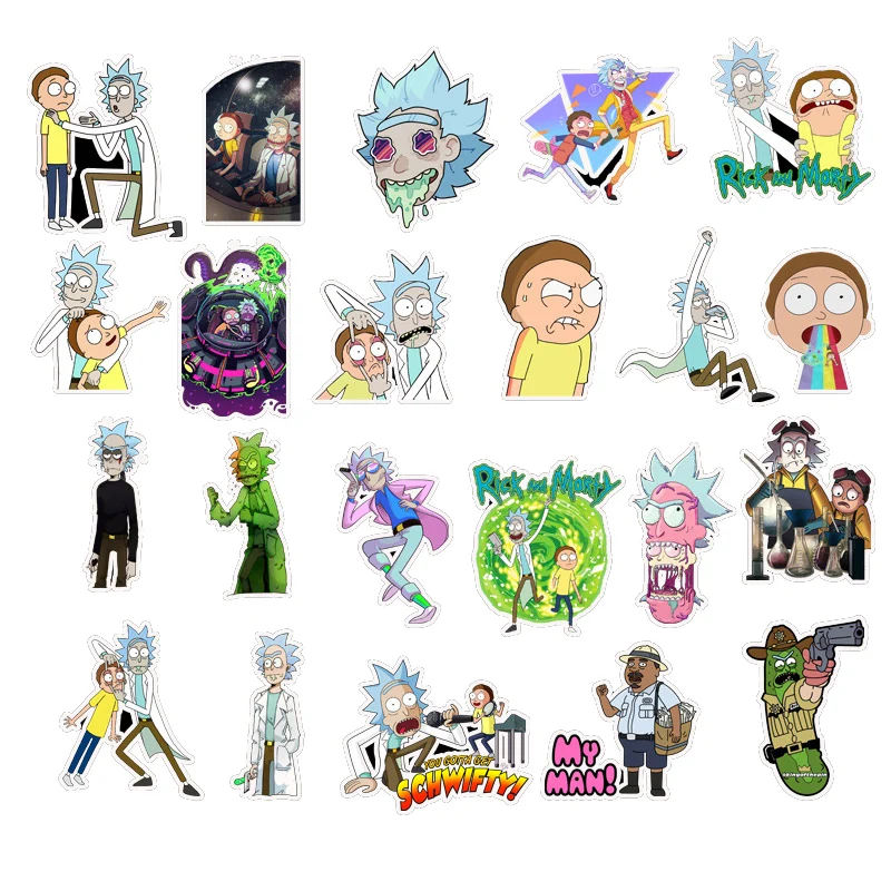 Pegatinas de dibujos animados para ordenador port&aacute;til, pegatinas de Anime para ni&ntilde;os, juguetes para coche, motocicleta, Skate, Maleta, &aacute;lbum de recortes, 42/85 Uds. Por paquete-5