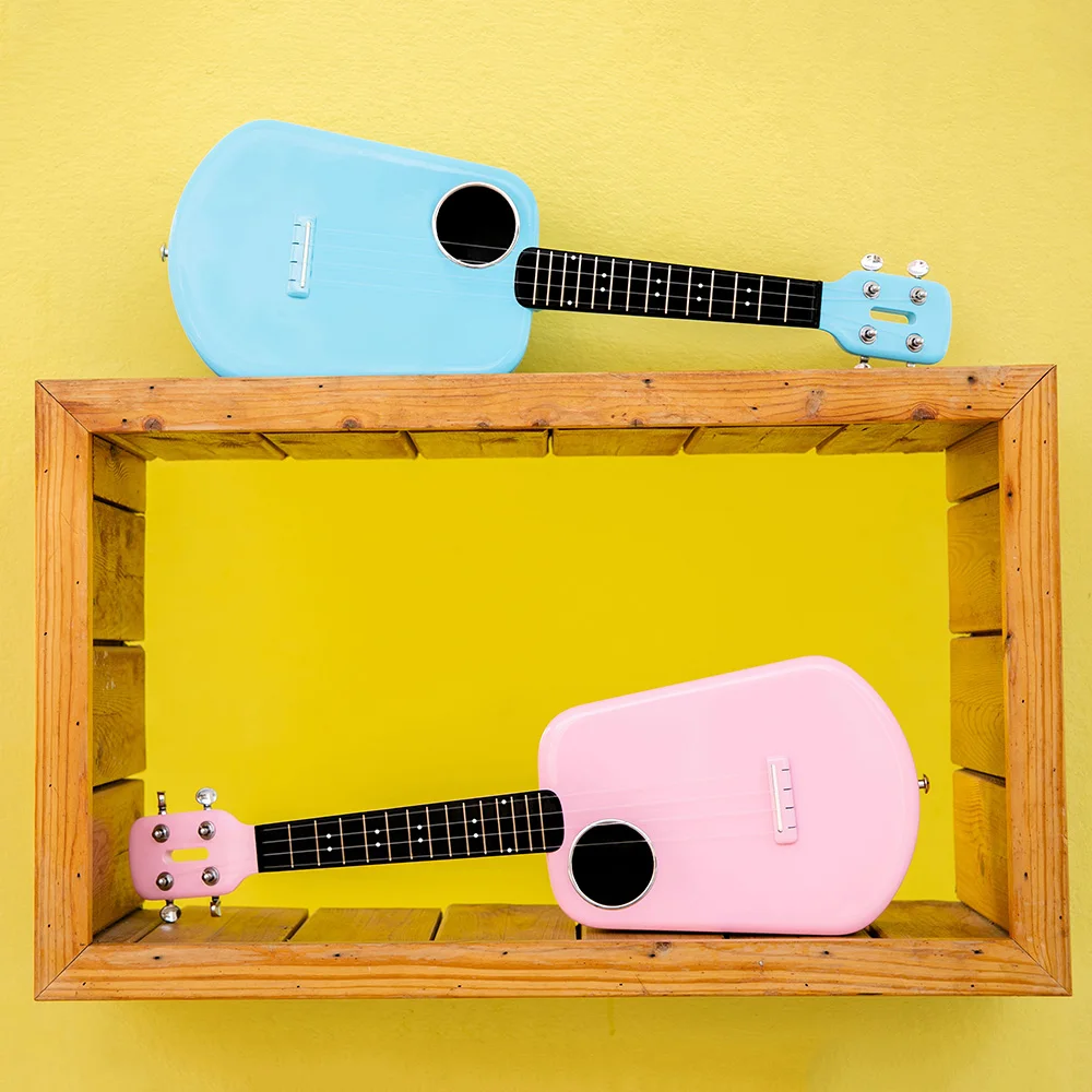 Укулеле популярное 2 светодиода Bluetooth USB Поддержка Android 4 3/IOS8.0 струны 23