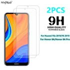 2 шт Защита экрана для Huawei Y6S 2019 стекло твердость закаленное стекло для Honor 8A Pro jat-l41 Y6 2019 для Huawei Y6S стекло