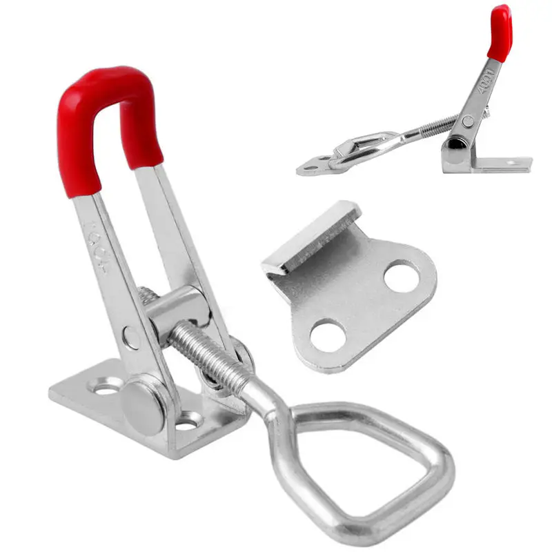 1 шт. рычажный зажим металлический 100 кг 220 фунтов Quick Release защелки удерживания