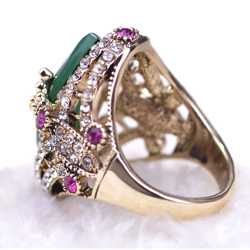 Старинные турецкий ювелирные изделия анель кольца властелин колец турко кольцо