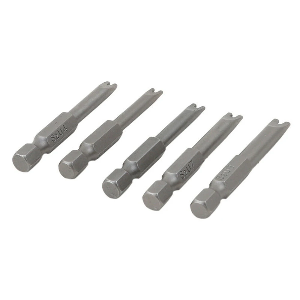 Новинка 5 шт. Магнитный U образный ключ отвертка биты инструмент 1/4