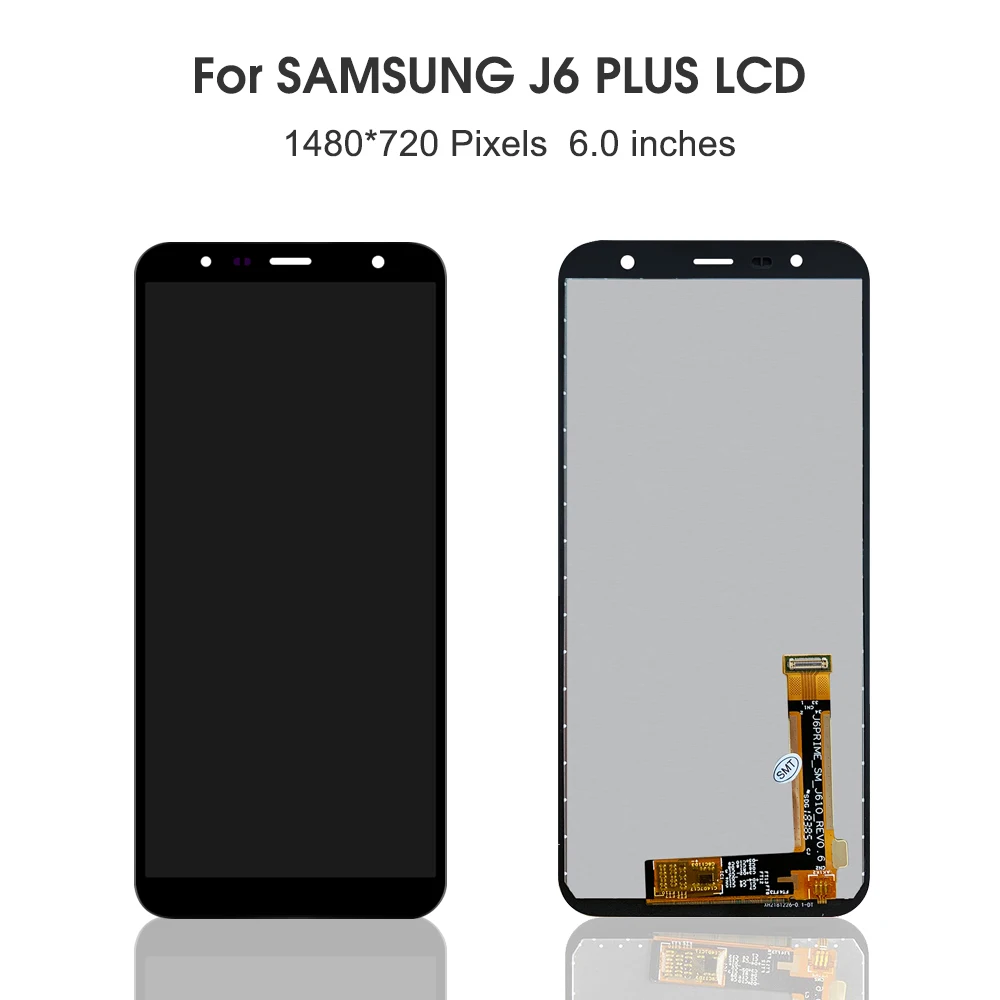 Оригинальный ЖК-дисплей 6 0 дюйма для Samsung Galaxy J6 + Plus ЖК-экран в сборе детали J610 J610F
