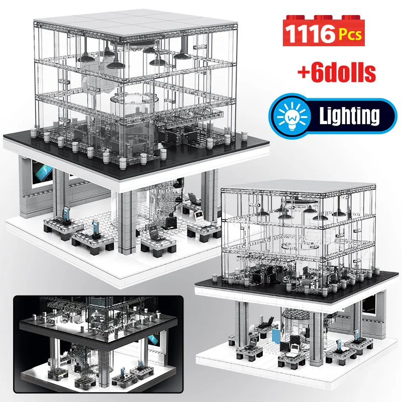 1116PCS Creator Классический Светодиодный светильник для магазина телефонов