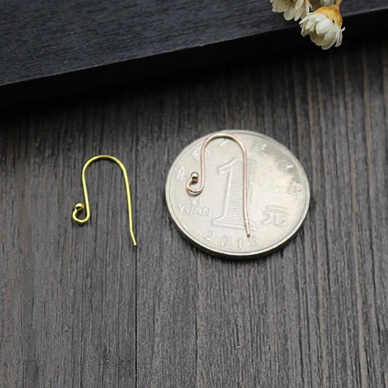 2pair French 925 Silver Color DIY Findings Ear Hook For Jewelry Making Accessories Hook Earrings Supplies Wholesale