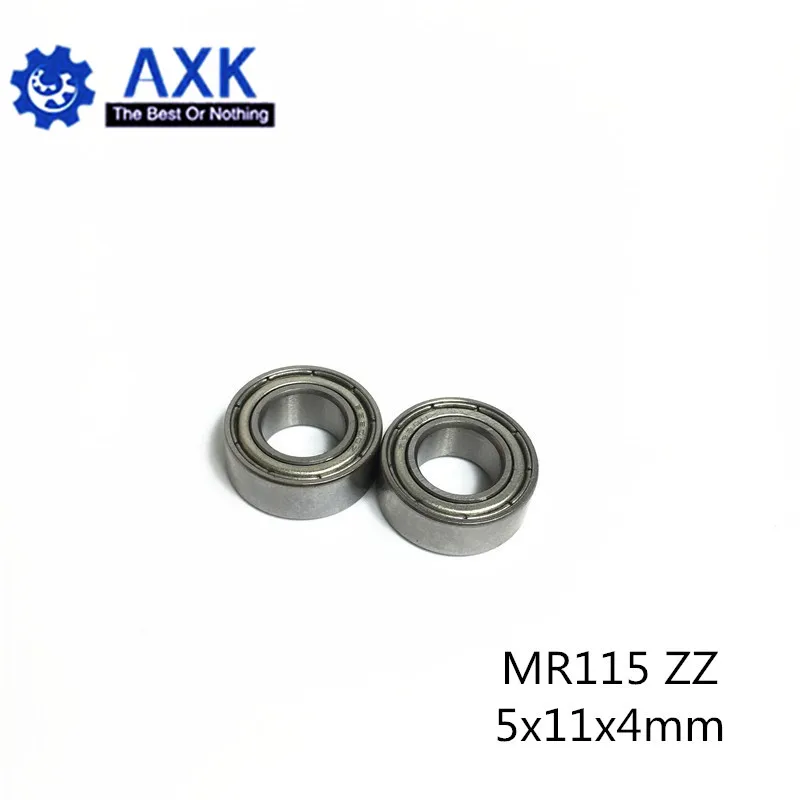 MR115ZZ подшипник ABEC 1 (10 шт.) 5*11*4 мм миниатюрный MR115 ZZ шариковые подшипники L 1150ZZ Y04