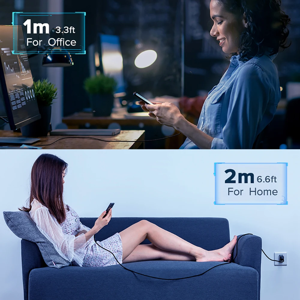 СВЕТОДИОДНЫЙ Магнитный зарядный кабель для iPhone Samsung Android магнитное зарядное