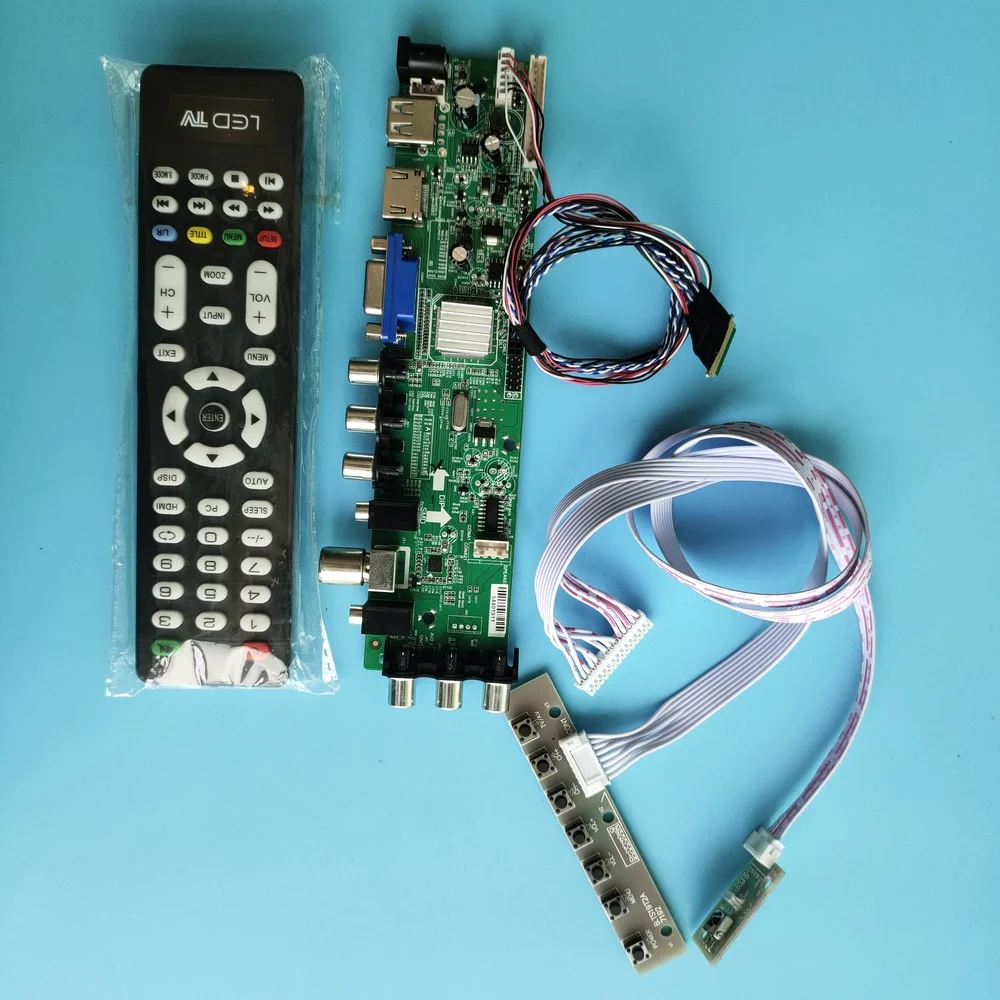 Набор для планшетов USB VGA TV, цифровой контроллер сигнала, 40-контактный, 17,3 дюйма Набор для планшетов USB VGA TV, цифровой контроллер сигнала, 40-контактный, 17,3 дюйма