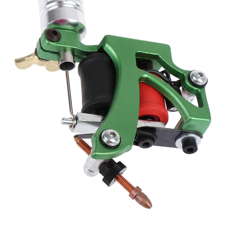 

1 Set Blue Color Peacock Coil Motor Tattoo Machine Suit 5 Tattoo Needles Tool Tattoo Kit Equipment