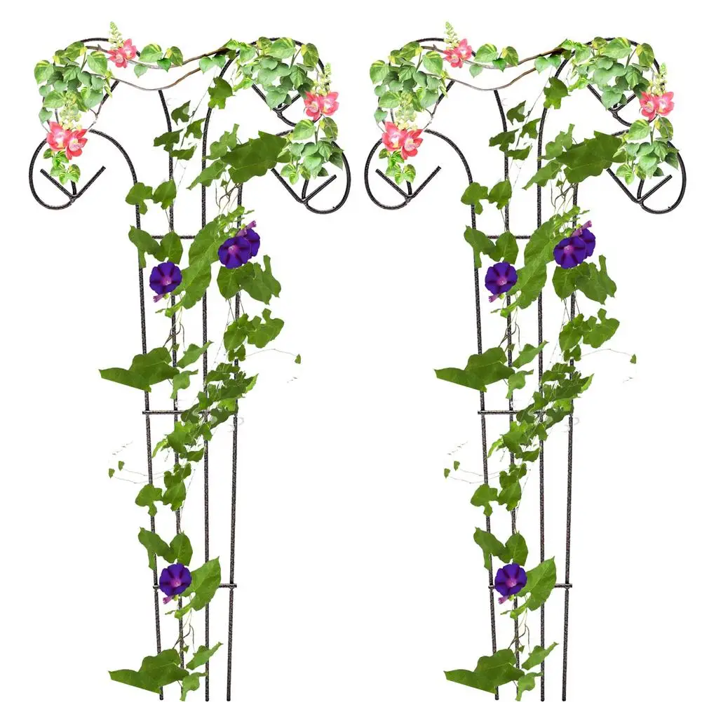 

Butterfly-like Garden Trellis Iron Climbing Plant Grow Support Metal Support Frame Wall Hanging Garden Decoration Plant