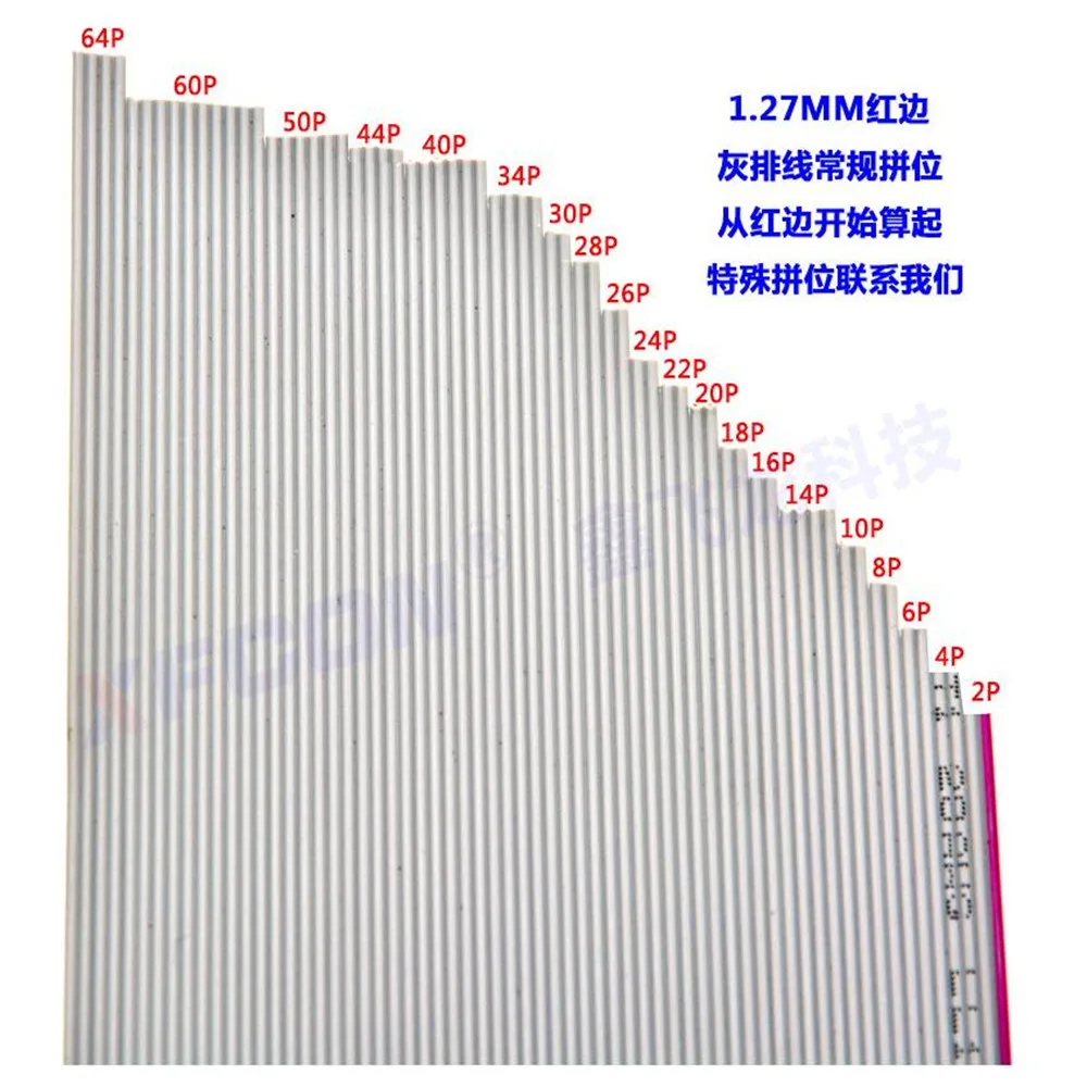 

RJ324 rong li factory direct sell Red and white cable double IDE Cables 5color26.9usd