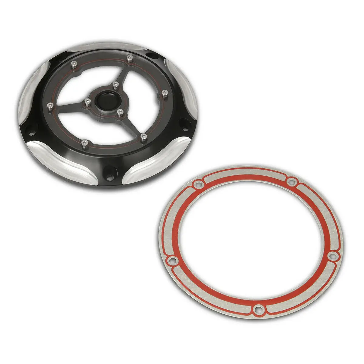 Набор для очистки воздуха с прозрачной крышкой harley 2008-2009 Softail Cross Bones FLSTSB 2010-2015 Fat |