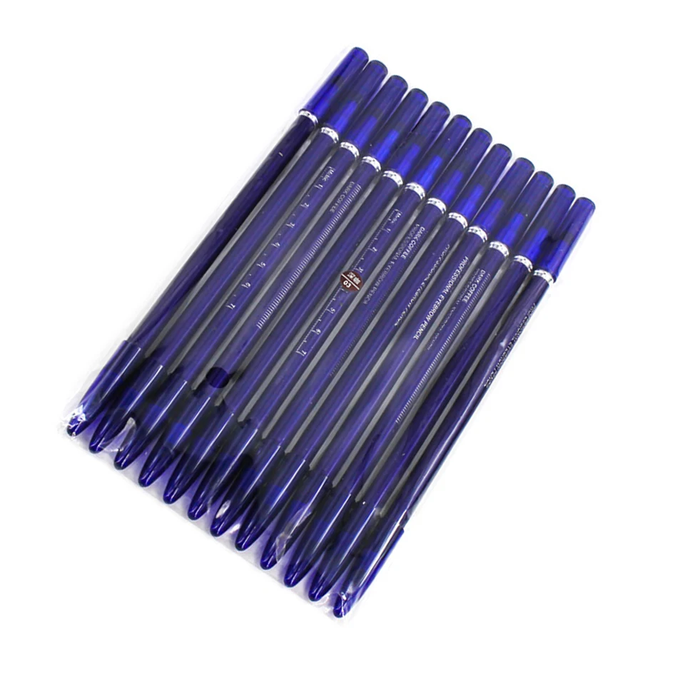 

1PC Waterproof Eyebrow Pencil Pen Anti-numb Without Double Heads Longlasting For Tattoo Makeup Brow Sketch Dye Tint Liner Pen
