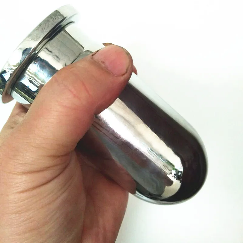 3 размера большой и тяжелый Нержавеющая сталь Анальная пробка Анус расширитель