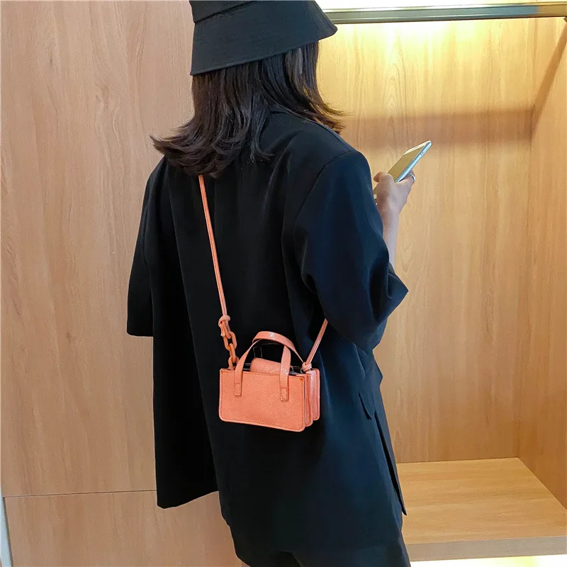 

Маленькая женская сумка, Новинка лета 2020, популярная Универсальная Портативная сумка-мессенджер через плечо в западном стиле