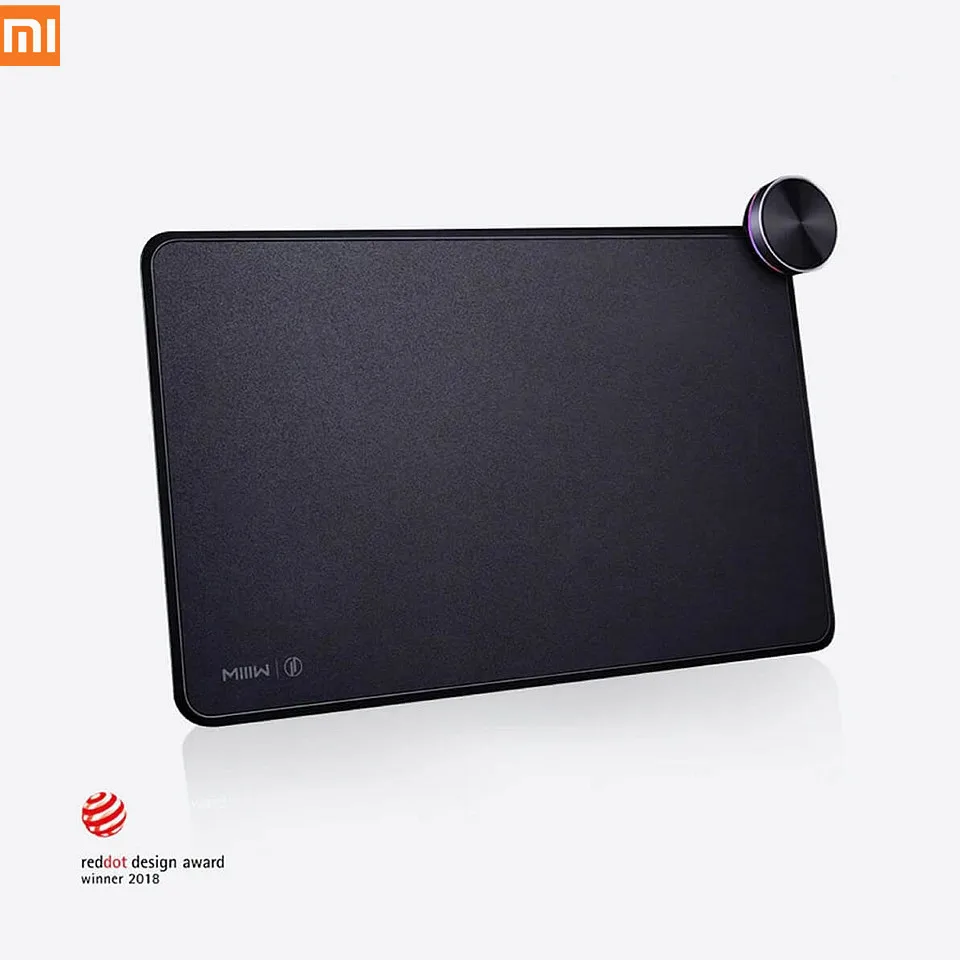 Xiaomi Mijia Miiiw смарт-Мышь Pad Qi Беспроводная зарядка Xiaomi Беспроводное зарядное устройство для телефона Быстрая зарядка игровой коврик для мыши