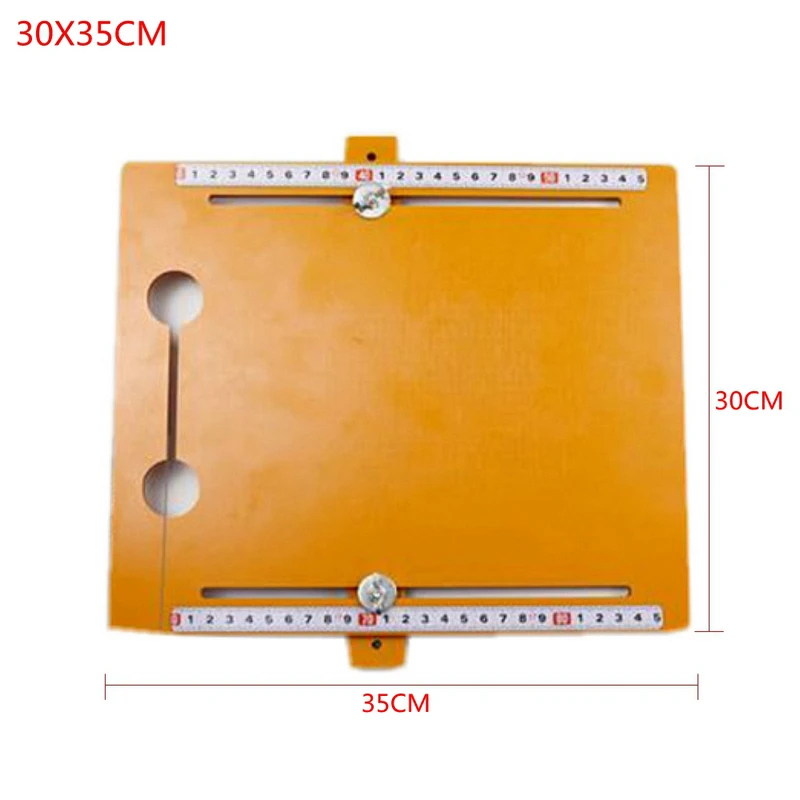 1 шт. Регулируемый циркулярная пила направляющая низ отрезной станок для резки